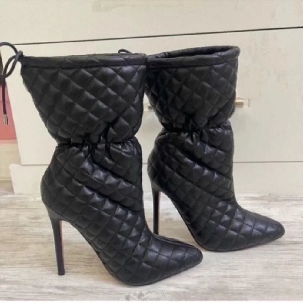 Unbranded Women's Black and Black Boots